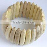 White Bone Bracelet thumbnail-1