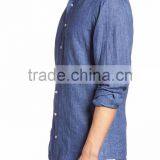 Classic Plicated Western Basic Shirt Knitted From High Quality Fabric thumbnail-3