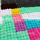 5-12cm Rabbit Fur Pompoms / Rabbit Fur Pom Poms / Rabbit Fur Pompons Keychain thumbnail-1