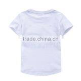 Wholesale Summer Cotton Short Sleeves Boys Kids Round Neck T-shirt thumbnail-2