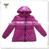 Super Warm Girls Plaid Hooded Jacket thumbnail-1
