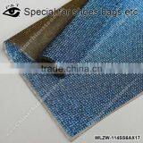 New !!! Hot Fix Rhinestone Mesh 2mm Ss06 Sapphire for Clothing Shoes thumbnail-1