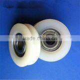 Small Plastic Nylon Pulley Wheels With 608ZZ Bearing thumbnail-2