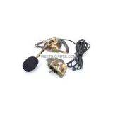 Hook Style Earphones With Microphone for Xbox 360 - Camouflaged thumbnail-1