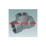 Stainless ASTM A182 F20 Socket Weld Tee thumbnail-2