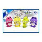Green Yellow Purple Pink Frog Animal Kids Erasers For Promotion / Gift thumbnail-1