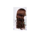 Aligned Weave Water Curly Human Hair Wigs Malaysian