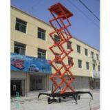 SJY Four-wheels Mobile Scissor Lift thumbnail-3