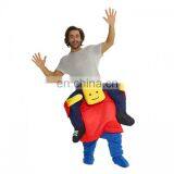 Funny Halloween Carnival Party Piggyback Ride On Square Face Costume thumbnail-1