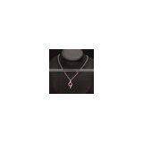 New Arrival Jewelry Rhinestone Silver Necklace Special Designs for Party thumbnail-2