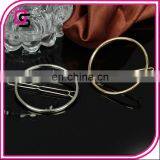 2017 y i Wu Chinese Supplier Latest Round Metal Fashion Hair Pin Accessories for Girls thumbnail-2
