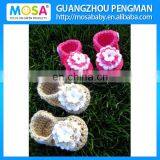 Crochet Baby Sandals - Baby Booties - Summer Baby Flower Shoes - Spring Baby Shower Gift 0 to 6 Months 6 to 12 Months thumbnail-1