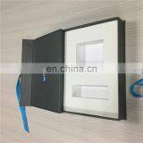 Like Book Shape Box With Ribbon Tie Gift Box for Portable Battery With Small Computer thumbnail-4