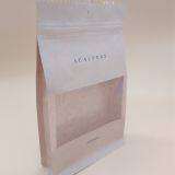500g/16oz Stock Coffee Bag Kraft Coffee Bag With Window thumbnail-3