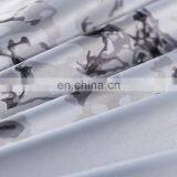 2020 New Design Reactive Printing Washed Silk Polyester Cooling Material Floral 4 Pcs Comforter Bed Linen Bedding Set for Summer thumbnail-4