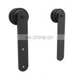 New Style Mini Barn Door Hardware Kit for Double Door Cabinets/TV Stand/Wine Storage thumbnail-4