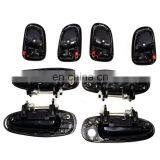 Door Handle Black Outside Black Inside Kit Set 8 For Toyota Corolla 6920512130 thumbnail-5
