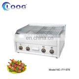 Environmental Commercial Catering Equipment Stainless Steel Lava Rock Gas Grill For Sale thumbnail-2