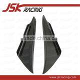 FOR EVO 8 CANARDS CARBON FIBER FRONT BUMPER CANARD FOR MITSUBISHI LANCER EVOLUTION 8 (JSK200502) thumbnail-1