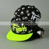 The new child star with a hip-hop cap TFBOYS with feet hip hop fashion printing baseball cap