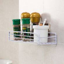Bathroom Corner Shelf /Wall Mounted Toilet Kitchen Shelf Storage Rack thumbnail-2