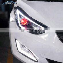 Manufacturer Factory Wholesales Fifth Generation Avante Facelift Head Lamp Led 2012-2015 Headlight For Hyundai Elantra thumbnail-3