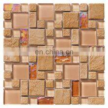 Swimming Pool Floor Aquatic Ocean Blue Square Mosaic Tiles thumbnail-2