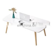 Drawing room of modern furniture coffee table New Design Special Shape Small Wood Tea Table