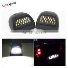 LED License Plate Light Assembly for Chevy Silverado, 36pcs LED 6500K White Pack of 2 (6500K+BLACK) thumbnail-4