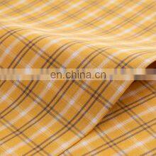 100% Cotton Yarn Dyed Check Design Plain Tartan Fabric for Women Garment thumbnail-3