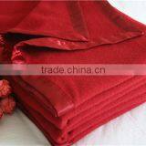 Winter Wedding Soft Merino Woolen Throw Blanket thumbnail-1