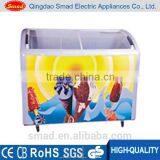 Ice Cream Continous Freezer /Grey Frame Chest Freezer for Sale thumbnail-1