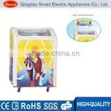 378L Supermarket Use Glass Door Coke Display Chest Fridge Saa thumbnail-4
