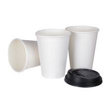 Wholesale Customization Coffee Paper Cup Single Wall Drinking Cups thumbnail-5