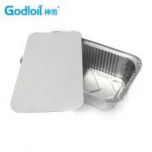 Rectanglar Aluminum Foil Container Wrinkle Wall Container thumbnail-2