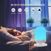 Baby Smart Night Light Touch Control RGB Light White Noise Audio Equipment Built-in Sleep Music White Noise Sound Machine thumbnail-3