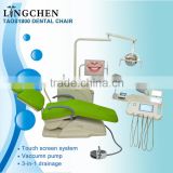 High quality size customized dental chair with many dental chairs colors good price