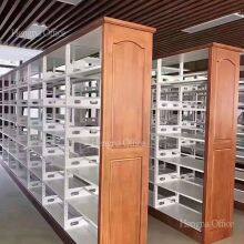 Hengna Многоуровневый деревянный книжный шкаф с регулируемыми полками для домашнего офиса, корпоративной библиотеки