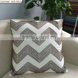 Embroidered Zig-Zag Type Sofa Chair Home Decor Pillow Cushion thumbnail-4
