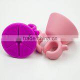 Flexible Durable Wearable Stand Polish Bottle Holder Ring Finger Silicone thumbnail-4