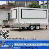 Outdoor Hot Selling Mobile Fast Food Trailer Cart Mobile Ice Cream Trailer for Popular Sale thumbnail-2