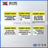 Security Self-Adhesive Labels
