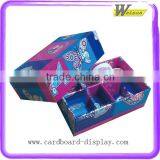 Customized Compartment Paperboard Glass Cups Packaging Box