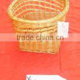 2013 New Product Oval Brown Willow Basket With Handle thumbnail-1