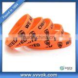 Bulk Cheap Promotion Custom Silicone Wristband Price thumbnail-1