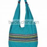 Cotton Fabric Shopping Shoulder Bag thumbnail-2