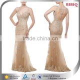 transparent lace dress zuhair murad nude tulle evening dress sequin jeweled backless tulle wedding dress prom homecoming dresses                        
                                                Quality Choice