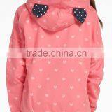 65% Polyester 35% Cotton Hoodies , Lightweight Children Coat Sweatshirt ,Custom Printed Kids Girls Pullover Hoodies thumbnail-6