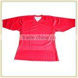 Custom Red Training Sublimation Print Ice Hockey Jerseys/practice Jersey for Team Fans