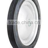 12 inch semi-pneumatic rubber wheel for hand truck, garden cart, trolley